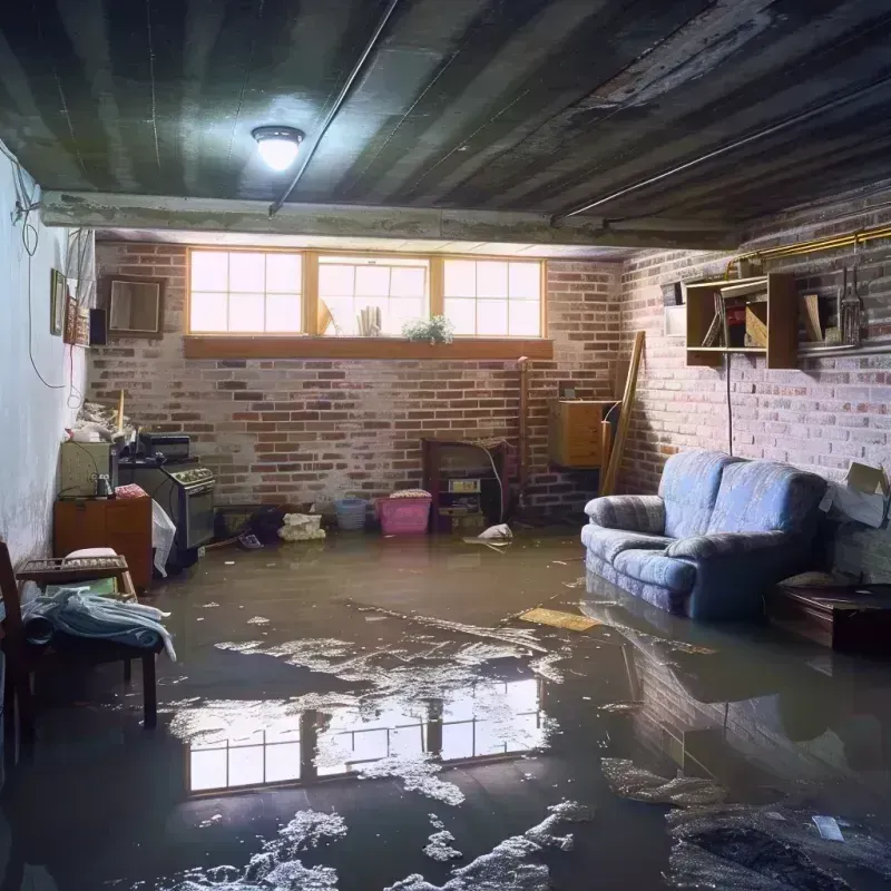 Flooded Basement Cleanup in Krum, TX